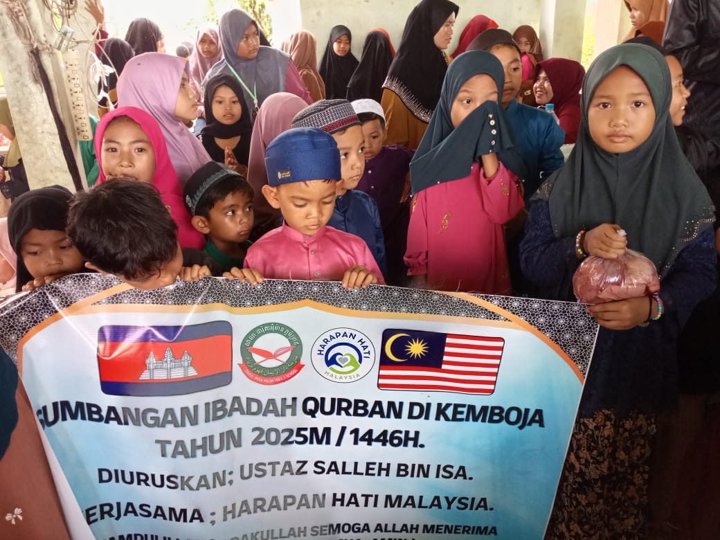 Qurban Program By Harapan Hati Malaysia In Cambodia