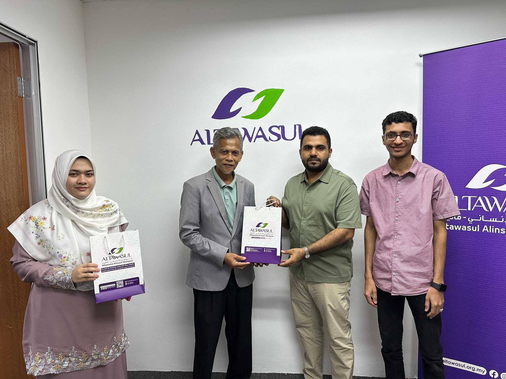 HHM Delegation Visit to Tawasul al-Insani; “Courtesy Call and Engagement”