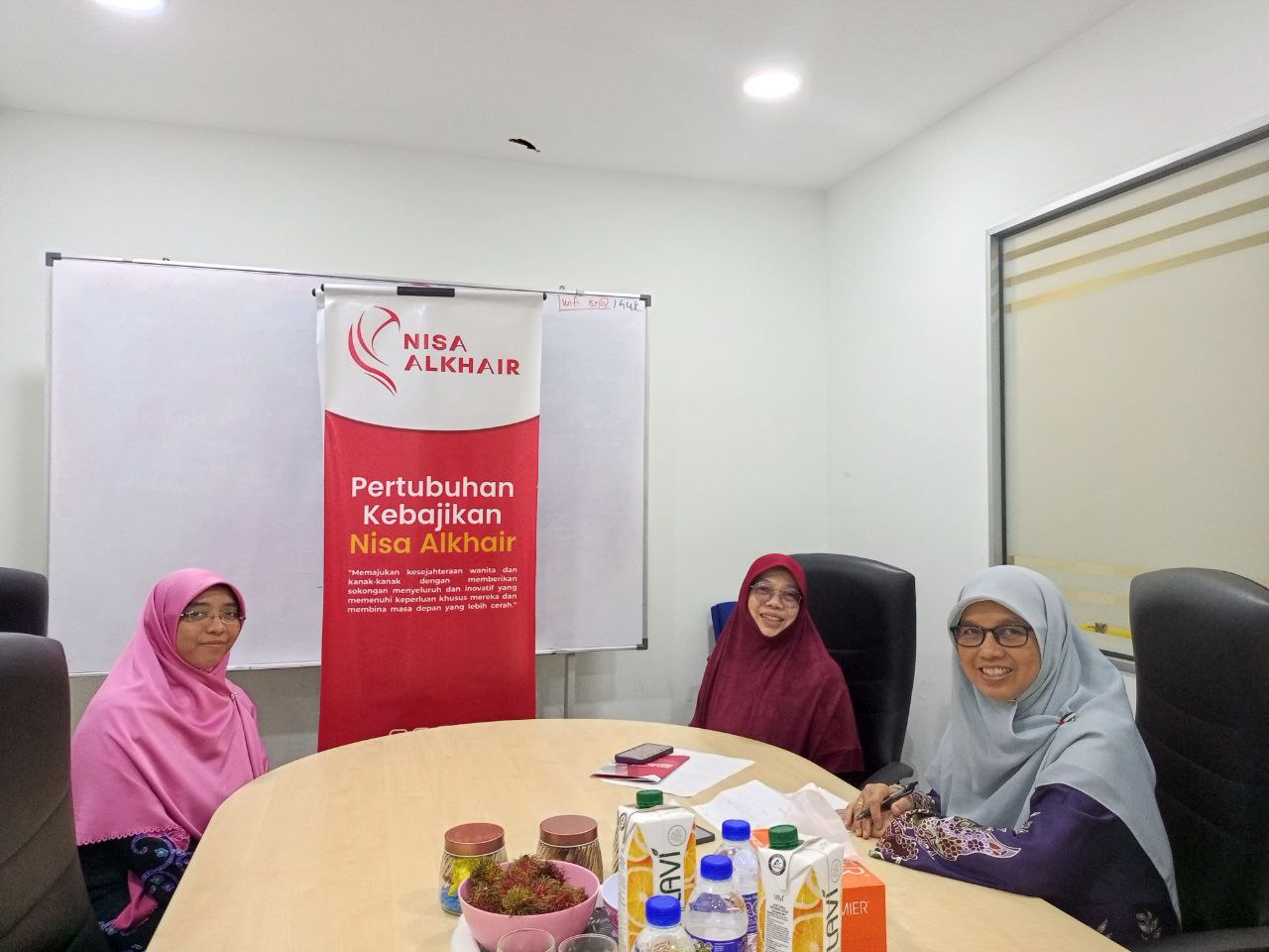 HHM Visiting Nisa Al-Khair (Engagement and Sharing Experience)