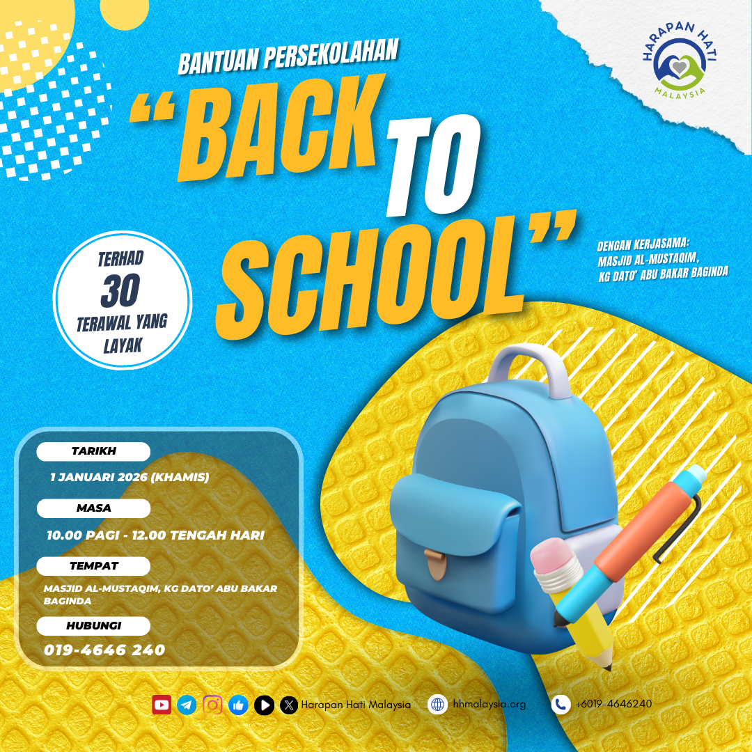 Bantuan Persekolahan “Back To School”