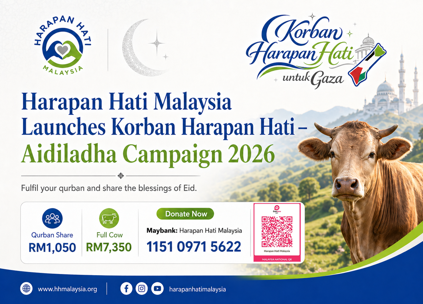 Harapan Hati Malaysia Launches “Korban Harapan Hati” Aidiladha Campaign 2026